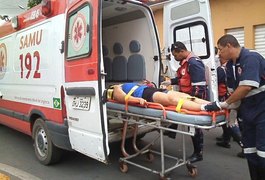 Motorista sofre mal súbito e é socorrida para a UEA, em Arapiraca