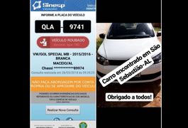 Após recuperar veículo, polícia procura lavador que furtou carro de idosa