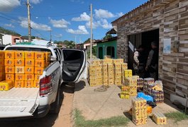 Bebidas alcoólicas fora do prazo da validade são apreendidas em depósito no interior de AL