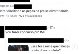 Erika Hilton pede à PF investigação de perfis que fizeram publicações sobre necrofilia após morte de jovem em salto de rope jump