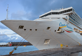 Primeiro navio da temporada 25/26 de cruzeiros chega a Alagoas