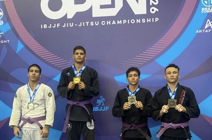 Fortaleza International Open reúne atletas de jiu-jítsu em disputas de alto nível no Ceará