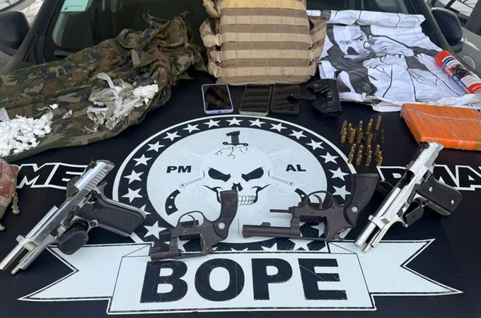 Quatro homens morrem após troca de tiros com policiais do BOPE em Maceió
