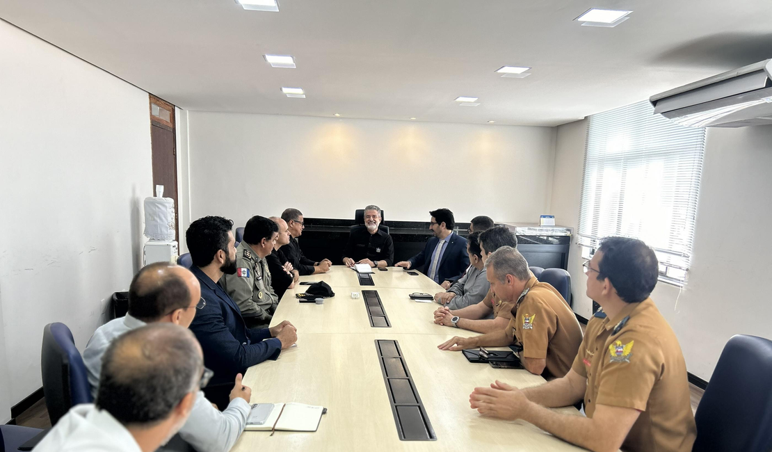 SSP e Senasp iniciam tratativas para implantação de central nacional de atendimento e despacho em Alagoas