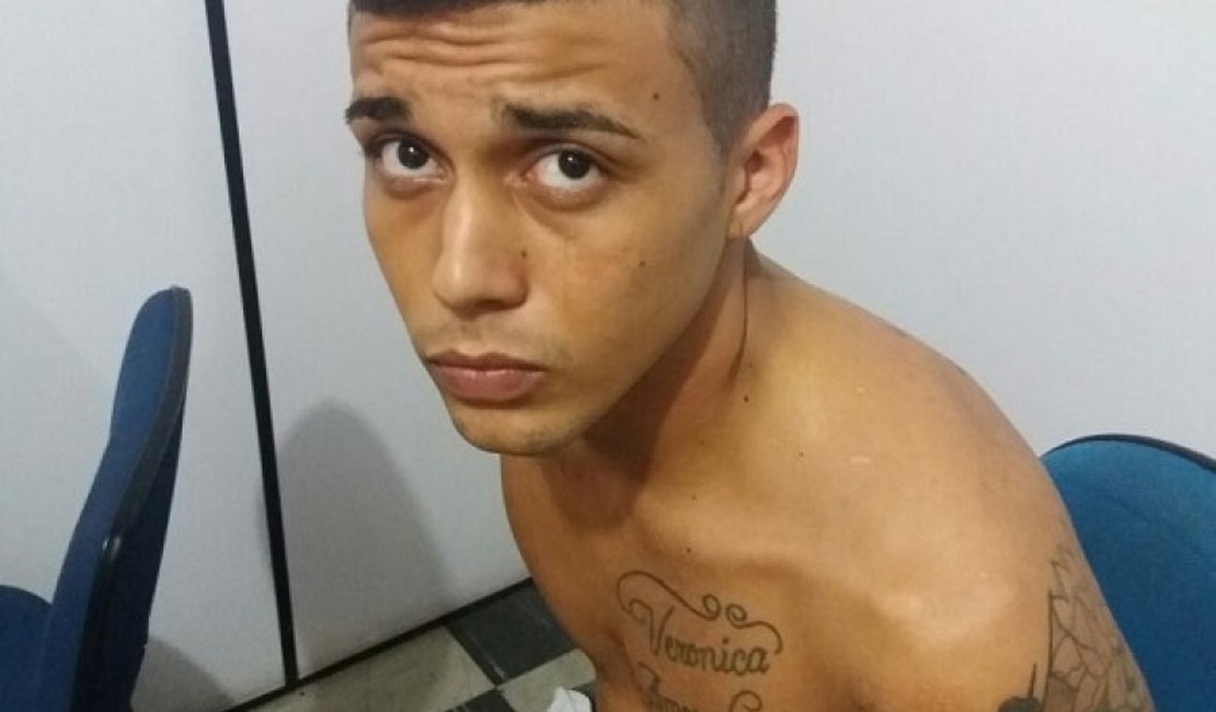 Agentes penitenciários e PM detêm reeducando por violação de tornozeleira eletrônica