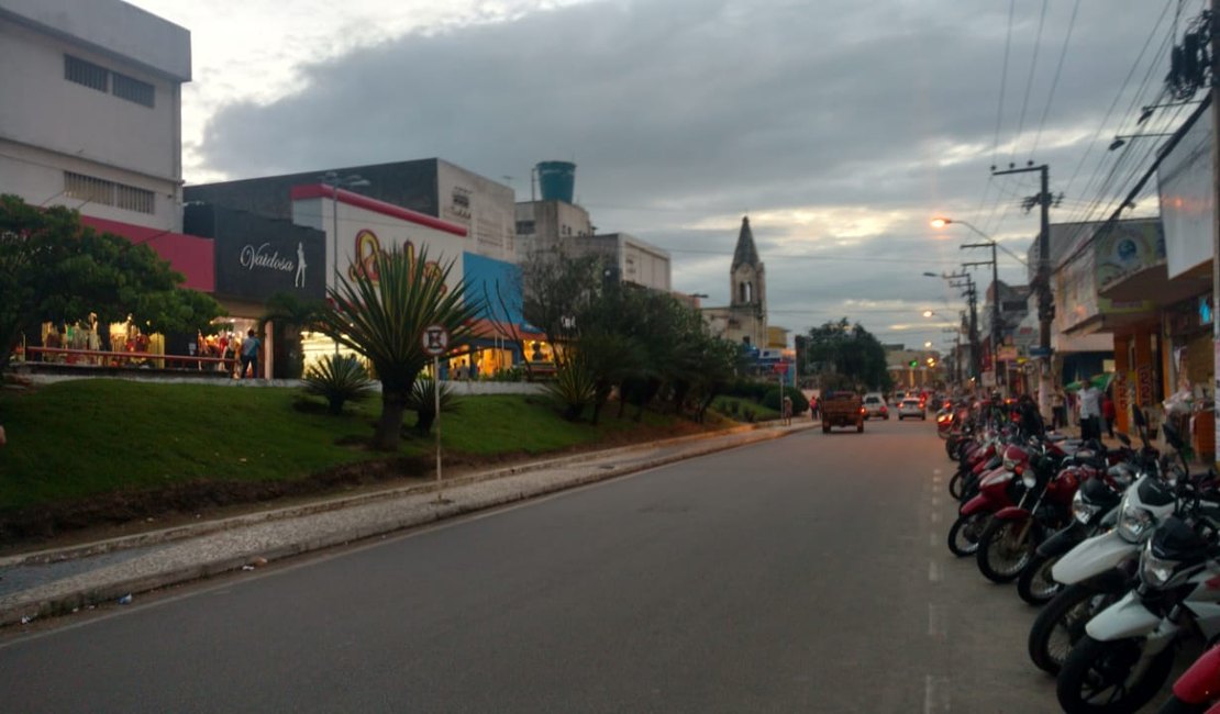 Previsão aponta sol entre nuvens neste fim de semana em Alagoas