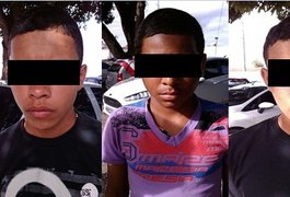 Menores fugitivos são apreendidos após roubarem três mercadinhos em Arapiraca