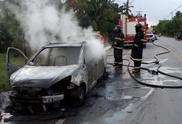 Corpo de Bombeiros registra aumento de 130% nos incêndios em veículos em Alagoas
