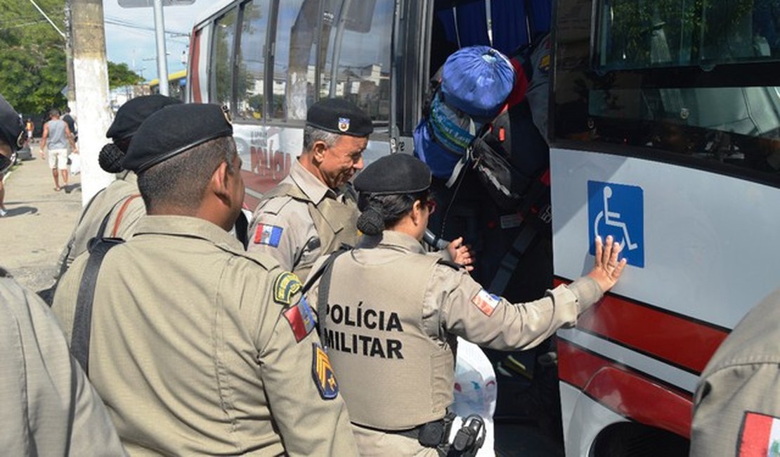 Mais de dois mil militares viajam para o interior para realizar segurança nas Eleições