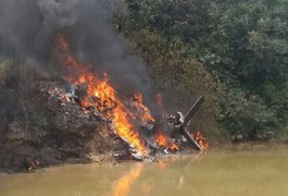 Três pessoas morrem em explosão de aeronave na região Norte do país