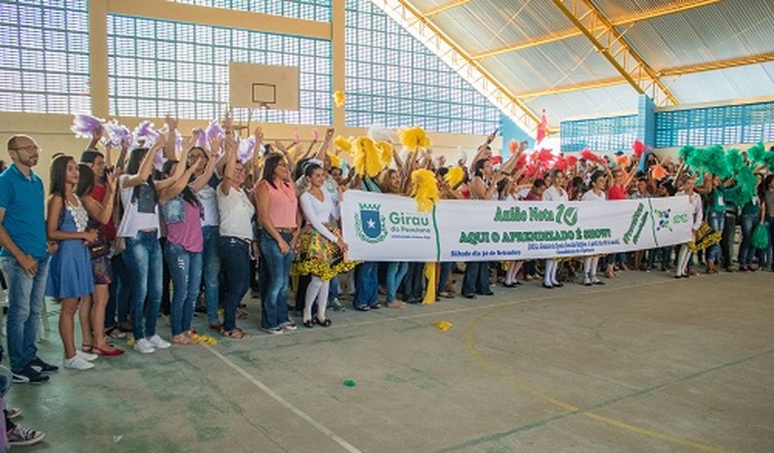 Projeto da Semed de Girau do Ponciano prepara alunos do 9º ano para Prova Brasil