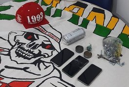 Seis membros de torcidas organizadas são presos por suspeita de envolvimento nos atentados em Maceió