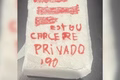 Marido é preso após mulher utilizar papel higiênico para fazer bilhete e denunciar violência doméstica