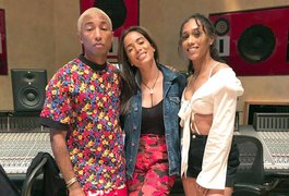 Pharrell Williams 'presenteia' Anitta com música para novo álbum da cantora