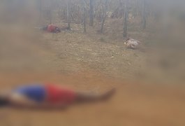 Três corpos são encontrados em terreno no Povoado Rancho, em Igaci