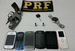 PRF prende dois homens por porte ilegal de arma de fogo, em União dos Palmares