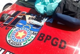 Dupla é presa após tentar assaltar estudantes dentro da Ufal, em Maceió