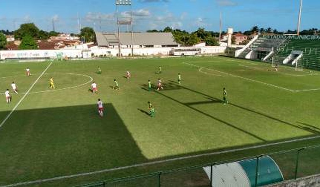 Coruripe vence a segunda partida no Alagoano Sub-20