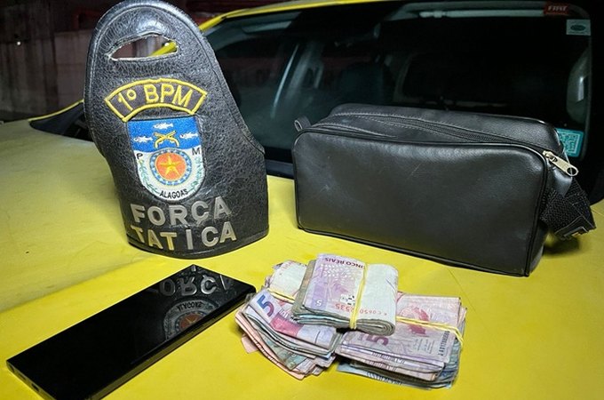 Força Tática do 1° Batalhão prende homem por receptação de celular roubado