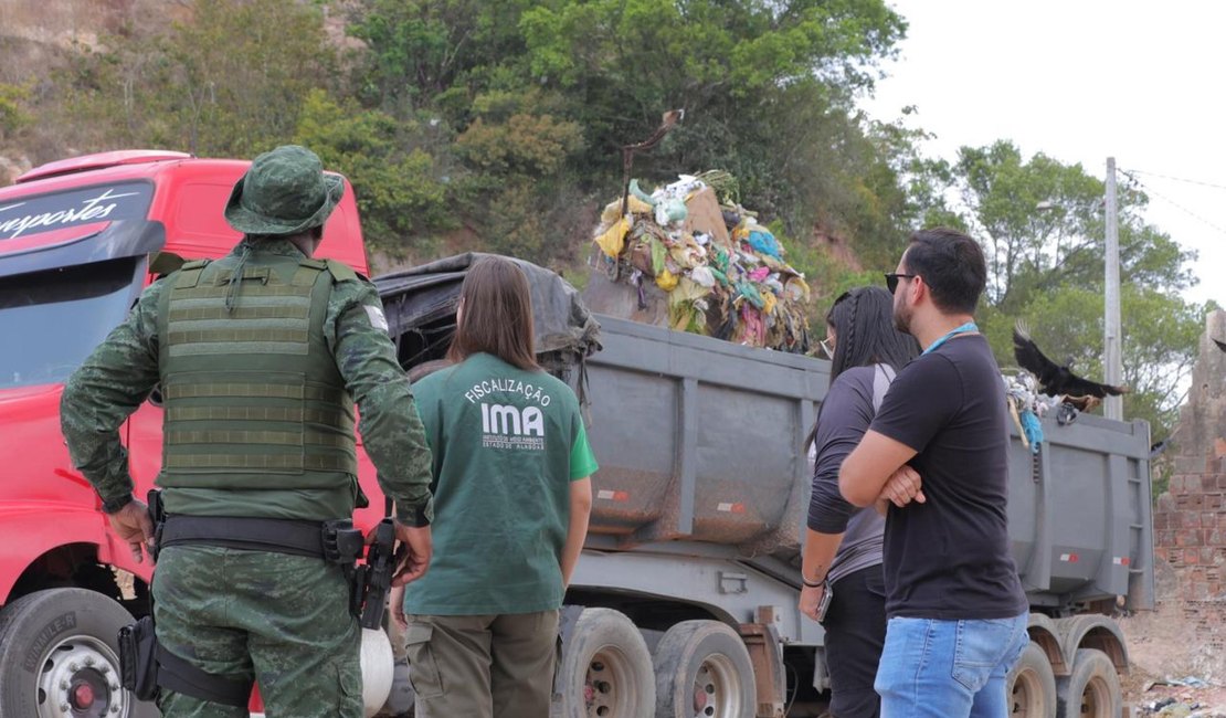 IMA flagra irregularidades no descarte de resíduos sólidos em São Luis do Quitunde