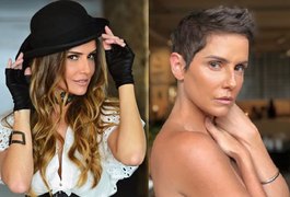 Após cena de surto de Karola em ‘Segundo Sol’, Deborah Secco aparece de cabelo curtinho