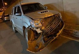 Embriagado, militar é preso após causar acidente com três carros e deixar feridos