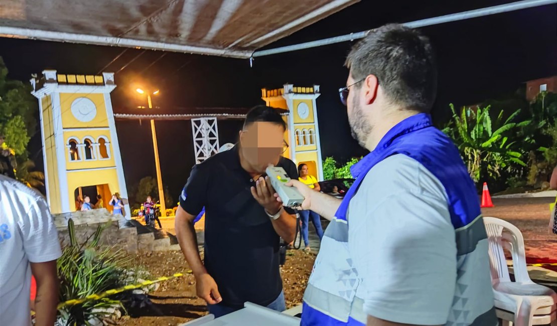 Três pessoas são presas em flagrante por dirigirem sob efeito de álcool, em Piranhas