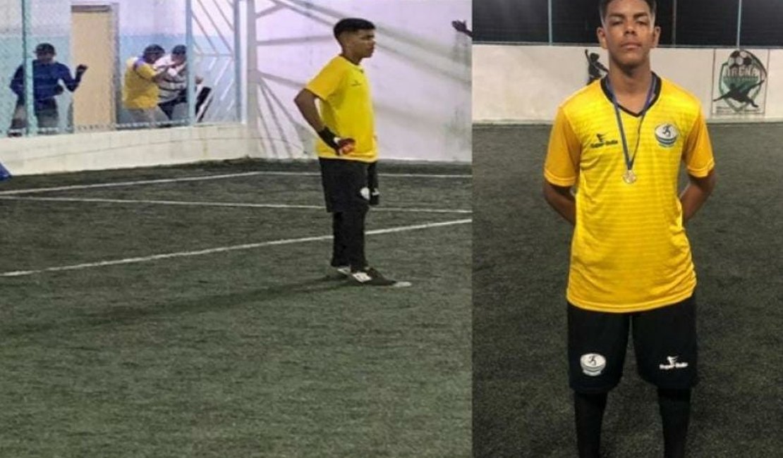 Jovem do interior de Alagoas faz vaquinha para realizar sonho de se tornar goleiro profissional