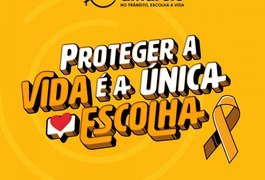 Detran lança campanha Maio Amarelo 2023 para reforçar a atenção pela vida no trânsito