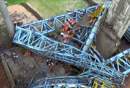 Guindaste desaba e mata 17 trabalhadores em ponte na Índia