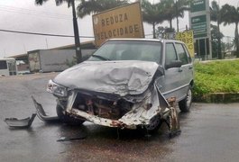PRF registra colisão na BR 101 em São Miguel dos Campos