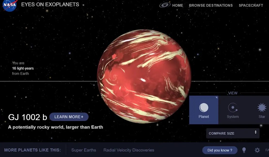 Pesquisa identifica oito planetas candidatos a ter vida extraterrestre