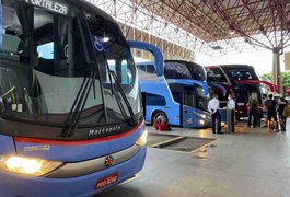 Mais de 125 mil pessoas devem passar pelo Terminal Rodoviário de Maceió neste final de ano