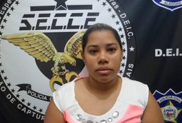 'Dama do Comando Vermelho' é presa pela Polícia Civil em Maceió