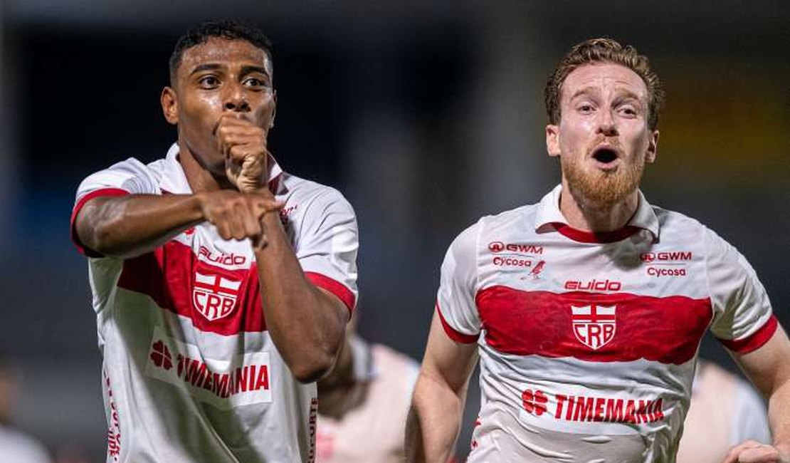 CRB vence o Atlético-GO por 3 a 1 e cola no G6 da Série B