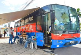 Hemoal faz coleta externa de sangue no Sest de Arapiraca neste sábado