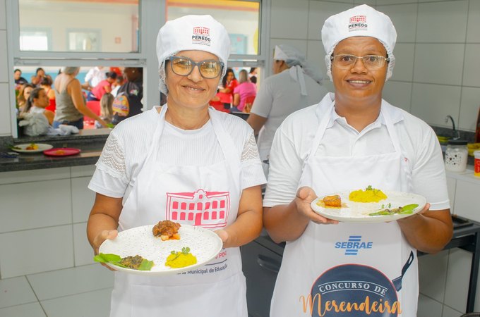 Receita inovadora vence etapa Penedo do Concurso de Merendeiras do Sebrae Alagoas