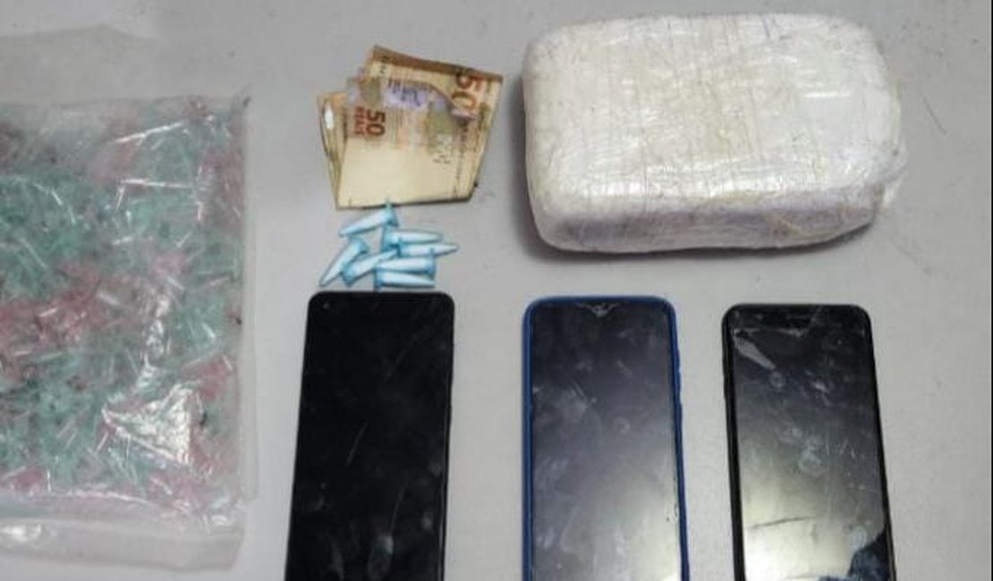 'Gêu da Brasiliana' é preso com aproximadamente 1kg de cocaína em residência no bairro Planalto