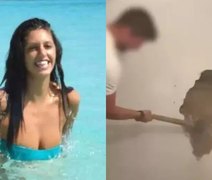 Polícia acha atrás de parede corpo que seria de albanesa desaparecida há 9 anos