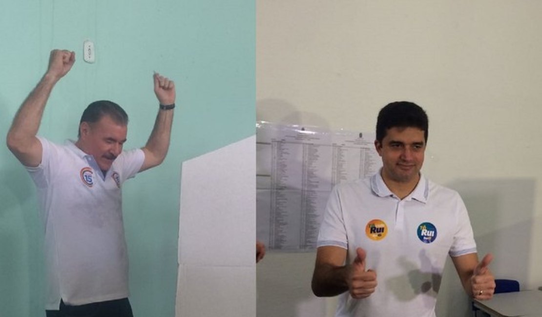 Rui Palmeira e Cícero Almeida disputam 2º turno em Maceió