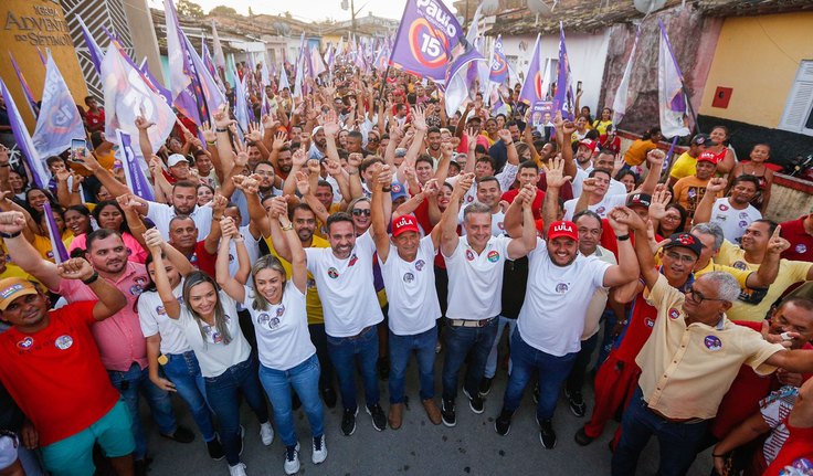 Paulo reafirma candidatura e mostra crescimento no Litoral Norte