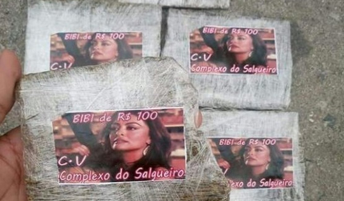 Trouxinhas de maconha são comercializadas com foto de Bibi de ‘A Força do Querer