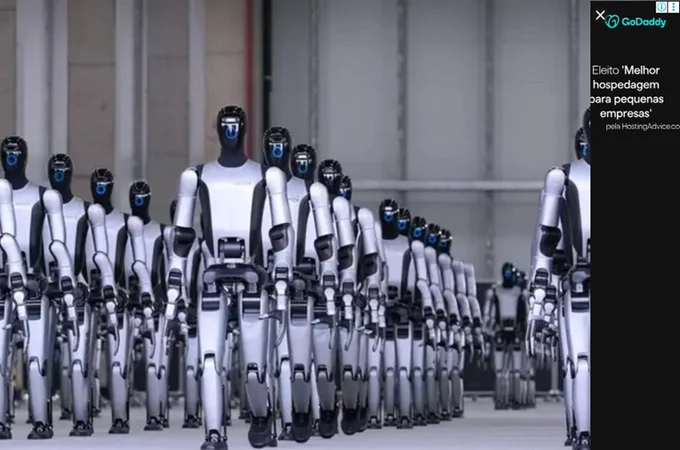 China planeja usar exército de robôs humanoides na fronteira com o Vietnã