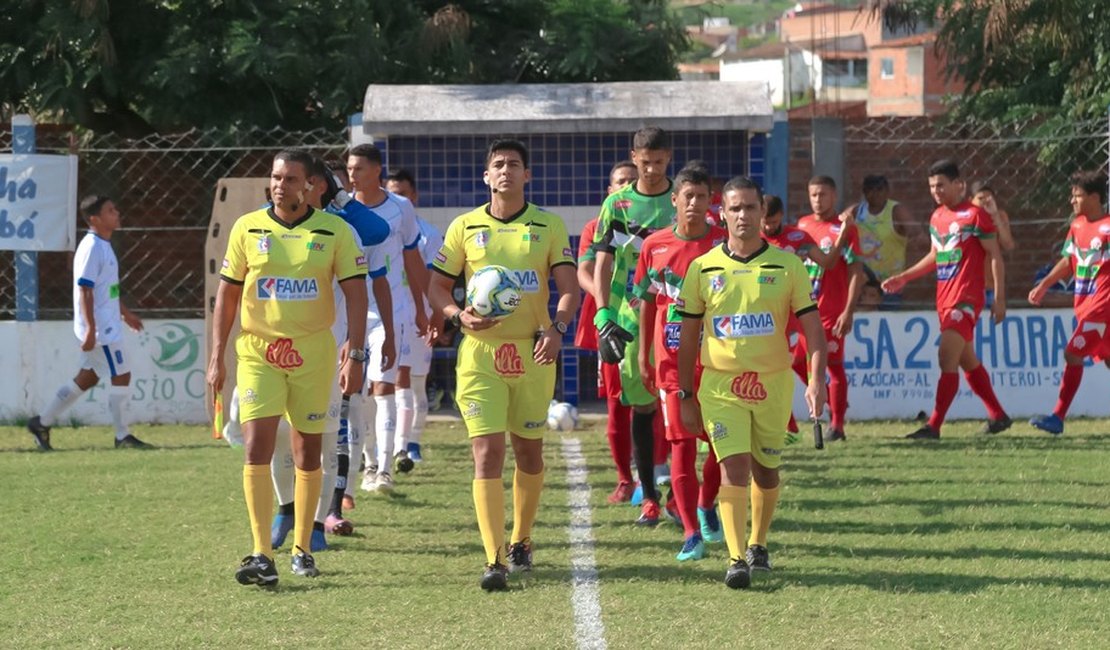 Comissão de arbitragem da FAF define trios de árbitros para terceira rodada da Copa Alagoas