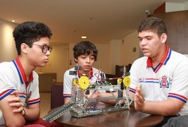 Mais de 5 mil alunos alagoanos participam da Olimpíada de Robótica, nesta sexta