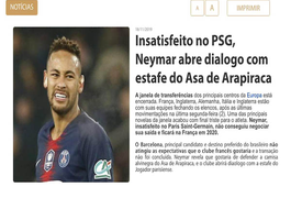 Suposto hacker invade site do Asa e posta matéria que Neymar estaria sendo sondado pelo clube