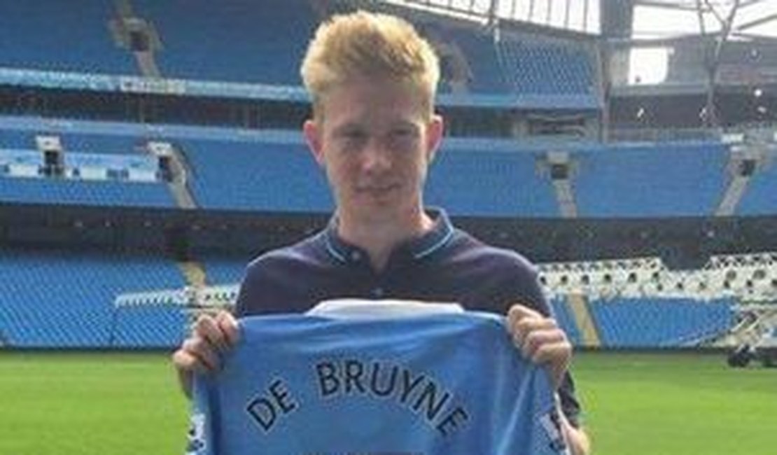Manchester City acerta com Kevin De Bruyne por R$ 280 milhões