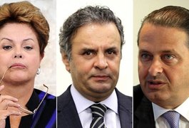 Dilma tem 38%; Aécio 20% e Campos 9%, no Datafolha