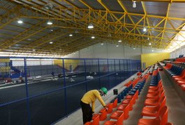 Governo vai entregar em Arapiraca um dos mais modernos ginásios de esportes do Nordeste