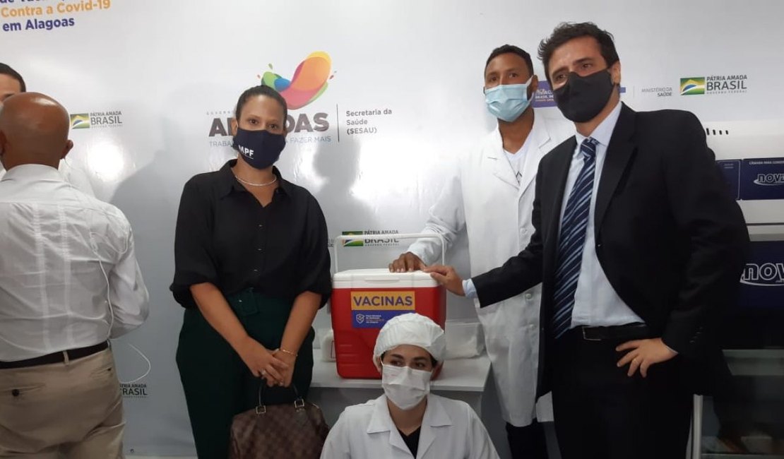 Para evitar 'fura fila', MPE de Alagoas irá fiscalizar as vacinações contra a Covid-19